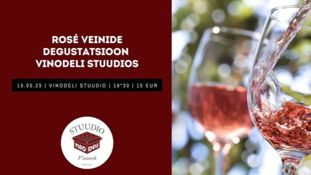 Image of ROSÉ degustatsioon – VinoDeli Stuudios (EE)