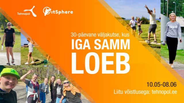 Image of Tehnopoli sammulugemise võistlus: Iga samm loeb!