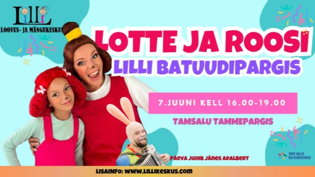 Image of Lotte ja Roosi Lilli batuudipargis