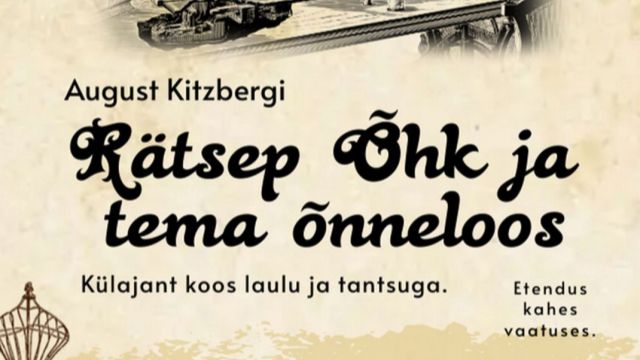 Image of Näidend "Rätsep õhk ja tema õnneloos"