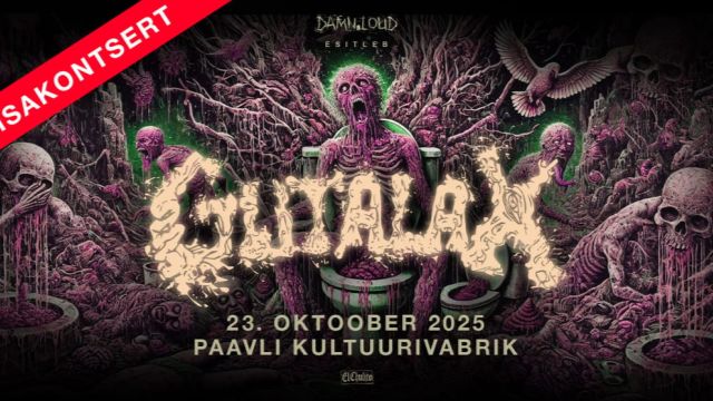 Image of LISAKONTSERT: Gutalax (CZ) • 23.10.25 • Paavli Kultuurivabrik