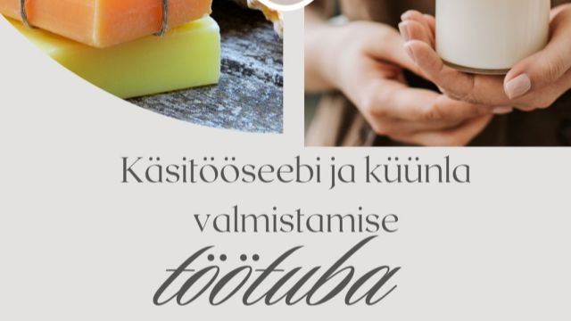 Image of Käsitööseebi ja küünla valmistamise töötuba