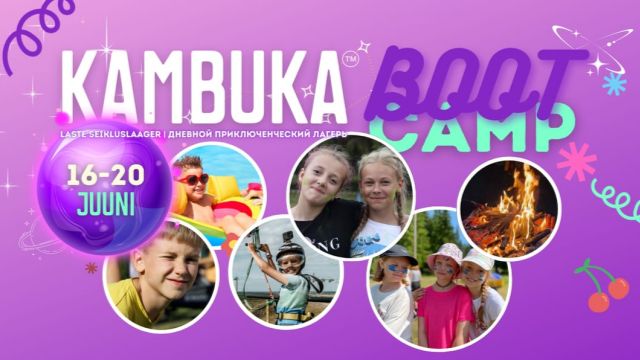 Image of KAMBUKA BootCamp Laste Seikluslaager