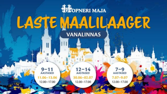 Image of NOORTE MAALILAAGER VANALINNAS ( 12- 14 aastased)