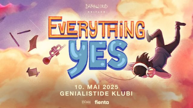 Image of Everything Yes! feat. ZackGrooves (US) • 10.05 • Genialistide Klubi