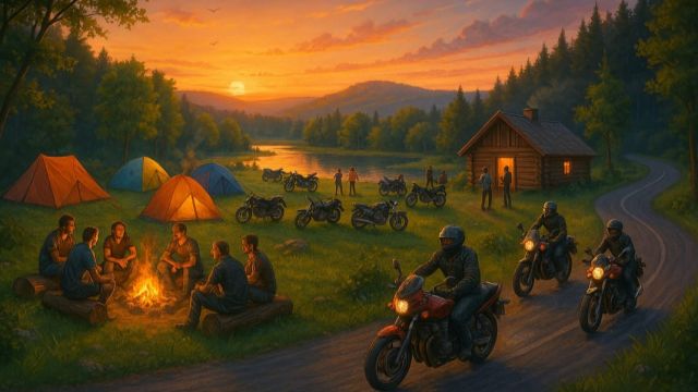 Image of Rõuge MotoFestival 2025 – Elu Kiivriga Vaadates!