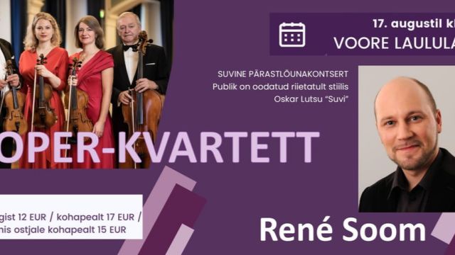 Image of Ooper-Kvartett ja René Soom